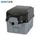Chint (CHNT) NEH1-10340 waterproof socket box IP66 surface-mounted flame retardant and waterproof 86-type bathroom toilet switch splash-proof box empty box (surface-mounted)