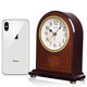 Seiko Japan Seiko Clock New Piano Paint Alarm Function Solid Wood Table Clock Simple Compact Desk Clock