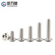 Guwanji 304 stainless steel round head screws with pads, round head hex screws, semi-round head screws with pads, M6*12 10 pieces