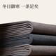 Charm Kendo men's thermal pants long johns winter cotton pants plus velvet solid color thickened warm German velvet tight bottoming thermal underwear tan 2XL for boyfriend and husband (151-170Jin Jin equals 0.5 kg)
