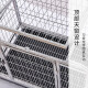 Pet dock dog cage square tube cage large dog medium dog small dog Teddy Golden Retriever Labrador Husky pet cage silver color 800