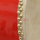 Qibaoju Cowide Drum Cowide Power Flat Drum Big Drum Instrument Percussion Instrument 12 Zoll