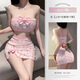 Feimu Bow Decoration Floral Floral Home traje lencería sexy mochila sexy traje de baño de cadera 6227 traje floral sin tirantes lencería sexy lencería sexy lencería sexy goteo de goteo