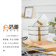 Haoya Jingdezhen tableware ceramic rice bowl soup bowl large bowl simple underglaze color ink elegant noodle bowl 6 inches 2 pack