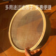 He Jiagong flour sieve single sieve flour sieve flour sieve ultra-fine baking 60 mesh handmade household filter sieve kitchen diameter 30 cm 60 mesh sieve white flour worm is very fine
