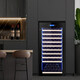 Qike wine cabinet constant temperature wine cabinet smart home commercial tea sake beer champagne whiskey ice cold bar cabinet wine storage large living room 1.26 meters high - single temperature direct cooling, full wine