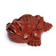 Gold inlaid jade tea pet ornaments tea ceremony accessories toad tea pet purple sand golden toad tea table ornaments tea room tea toys tea set Dahongpao golden toad