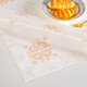 Impermeable, a prueba de aceite, anti-escalas, mantel de lavado gratis PVC PVC LACE SALACHE SALA DE COMBAJE DEL TEA DEL TE MEJORO DEL COMINACIÓN COMINACIÓN ANTI-SLIP LACE 686 metros Brown 137cm*180 cm (mesa de comedor)