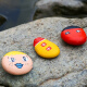 Meile Childhood Children's Creative Stone Stone Painting Painting Set Acrylic Paint Kindergarten Toy Girl Birthday Gift