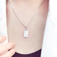 Pt.Charm new product Pt950 fashionable platinum pendant makes you rich small gold brick set chain platinum necklace pendant for Valentine's Day to your girlfriend. If it is not in stock, it can be customized. Take 12g as an example