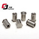 Fangteng stainless steel 304 blind hole pressure riveting nut column BSOS pressure riveting nut column pressure riveting parts M2M2.5M3M4M5M6M8 20 pieces BSOS M3x8 hole 5.4