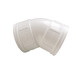 Weixing PVC drainage pipe sewage pipe 45 degree elbow DN75 customization