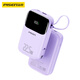 Pinsheng 3C certification comes with Type-C cable power bank 20000 mAh, can be used on airplanes, 22.5W fast charging mobile power supply, suitable for Huawei Apple 17promax Xiaomi Purple