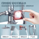 Larsd shower set square spray gun shower set full copper body faucet supercharged shower set F816