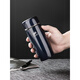 Auf den ganzen Weg Yafu Yatai Thermos Cup für Männer und Frauen große Kapazität Kinderwasserbecher 304 Edelstahl tragbarer Student Süßes Licht Luxus Gold Gold 2694/350 ml+ Tasse Pinsel