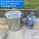 OUOETY不锈钢油桶食用油食品级304桶商用带盖圆桶加厚水桶80大容量70cm 超厚直径80高70cm347升装水695斤