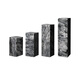 Jingshiyun stone pillar marble natural solid sculpture base entrance hall courtyard Chinese style decorative column floor-standing ornament 20*20*80 (ink cloud pattern)