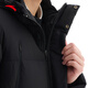 ANTA three-layer quick-warming down jacket | Mid-length four-proof down jacket for men winter new hooded windproof warm jacket