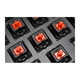 Filco JD Logistics Japan Direct Mail FILCO Galaxy Gold Lacquer Mechanical Keyboard Japanese Arrangement 66 Keys KOBO-GXG08 Red Axis Matte Black Keycaps