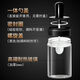 Xinmeiya glass salt shaker, salt, MSG, seasoning box, bottle combination set, household seasoning bottle jar, kitchen seasoning jar storage, black, event price/pack of four