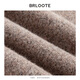 Brloote sweater men's letter warm casual cardigan bottoming round neck long-sleeved sweater men's camel 175/96A
