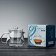 Xuanshitang ready stock thickened glass teapot small glass heat-resistant high temperature teapot water separation tea set 550ml only single pot sold no small cup 550ml