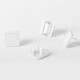 Children's socket protective cover, baby's anti-electric shock protector, baby's anti-electric plug, insulated power switch, safety plug, plug, anti-child wiring board, safety lock seal cover, row plug, handle socket protective cover, 10 pieces (2 holes 5 pcs + 3 holes 5 pcs)