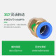 Zhuolu pneumatic quick connector trachea quick-insert threaded straight-through pneumatic connector PC series mechanical tool components 2 points external screw PC8-02 connected to 8*5mm hose 5 pieces