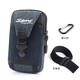Changyin 6.5-inch mobile phone waist bag men wear belt mobile phone case fashionable young and middle-aged waist bag sports tactical waist bag mobile phone bag arm bag navy blue two layers