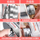 京严【家用小电】面条机全自动压面机电动商用小型家庭用机多功能揉面饺子皮河洛面皮饸饹面不锈钢机器 四刀型【压面片+饺子皮+可压5种面条】不锈钢面刀