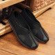 Weizhi traditional old Beijing cloth shoes wear-resistant rubber sole kung fu men's ethnic style retro sealing cloud head WZ1012 black 41