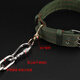 Stainless steel dog chain, large dog, medium dog, medium dog, small dog, iron chain collar, traction rope, anti-bite dog leash, dog chain, 3mm wire thickness (20-40Jin Jin is equal to 0.5kg) 2 meters