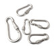 BAI MU GE lock buckle, rope buckle, safety buckle, nut, spring buckle, carabiner, chain connection buckle, mother M5*50 (standard type) 3 pieces