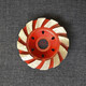 Red Knight thickened diamond grinding disc marble cement concrete floor grinding wheel angle grinder grinding disc cutting disc Red Knight 180mm large section block