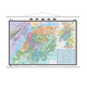 2024 Nanjing Urban Area Map Wall Chart High-definition waterproof double-sided film without splicing 1.5 meters