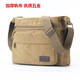 Nuzheng New Portable Labor Protection Plumber Multifunctional Decorator Canvas Thickened Tool Bag Dirty Resistant Electrician Bag Extra Large Thickened Canvas Khaki