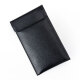 Zhiyouan mobile phone shielding bag signal monitoring box isolation positioning radiation-proof mobile phone bag cowhide electromagnetic interference isolation bag black ZYA1007