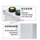 LA53 button box emergency stop switch 2-position 3-position with protective cover start-stop control anti-corrosion dust-proof and waterproof 2-position button + 1 power indicator light