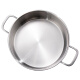 Momscook stainless steel soup pot induction cooker universal hot pot double bottom hot pot basin flat bottom double ear soup pot pot 26x8.5cm