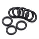 JINGGONG wire diameter 1.5-3.1 nitrile rubber o-ring seal o-ring oil seal seal waterproof black gasket 100 pcs wire diameter 1.9 outer diameter 11mm