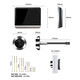 
Tiger Butler Security Door Maoyan Camera Monitoring Electronic Camera Vision Doorbell Door Mirror Real-time Monitoring Entry Door Wireless WiFi Mobile Remote Ultra-Definition Night Vision Recording Artifact Maoyan Battery Model/WiFi Remote/Induction Video 64G