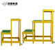 Insulated stool, insulated three-layer stool, fiberglass insulated stool, high-voltage three-step ladder step stool, fiberglass insulated high and low stool, electrician ladder stool, removable double-layer insulated stool, safety platform, insulated stool (30*50*100) three-layered stool