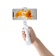 Huawei original selfie stick tripod anti-shake Bluetooth remote control wireless photography Douyin mobile live internet celebrity stand selfie artifact mini portable vlog shooting short video [intelligent control version Bluetooth remote control] tripod + selfie stick integrated-white