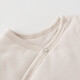Tongtai one-piece autumn and winter thin cotton 0-6 months baby clothes for men and women baby home clothes butterfly clothes rompers gray 52cm