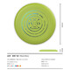 YIKUN DISCS Frisbee Adult 175g Outdoor Sports Extreme Professional Competition Spin Toy Mint Green