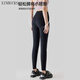 XINBUCKS tummy control and hip lifting plus velvet thickening shark pants for women in autumn and winter warm leggings outer wear thin velvet tight yoga pants than gray thin velvet (suitable for 0 to 15 C) M suitable for 95-110Jin Jin is equal to 0.5 kg