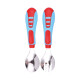 Thomas/Friends stainless steel fork and spoon baby learning to eat spoon short handle baby tableware training spoon fork complementary food spoon student tableware (including storage box)