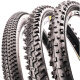 KENDA Jianda k849 mountain bike tire 24 inch 1.95 bicycle tire large pattern riding tire cross-country tire drainage good anti-skid front and rear black