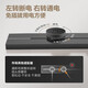 Bull (BULL) track socket surface-mounted ultra-thin master-level wall socket wall-mounted power strip wiring board multi-functional punch-free 8000W light and thin hot style Moyun gray surface-mounted 50cm + 3 five-hole adapters