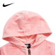 Nike Nike children's clothing girls jacket suit spring and autumn children's cardigan hooded sweatshirt trousers girl's top pants suit 5-6 years old 120/60 candlelight peach/child